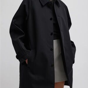 Tibi Black Trench Coat